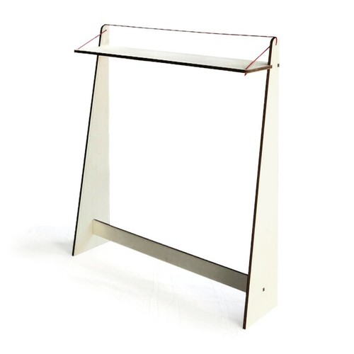 Thin wooden console - thin,