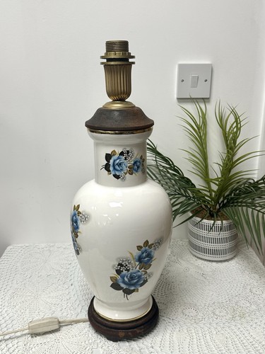 Vintage large blue rose - blue,