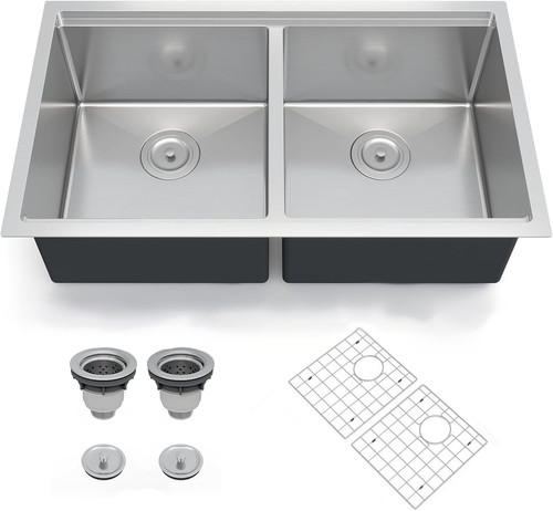 Double bowl undermount - double,