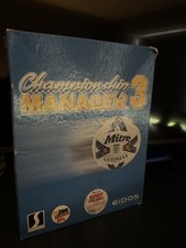 Championship Manager cm Season 03/04 PC CD-ROM Boxed Set with Manual