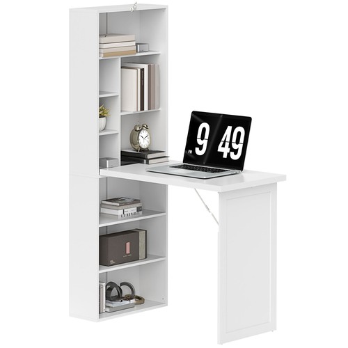 Homcom convertible desk with - convertible,