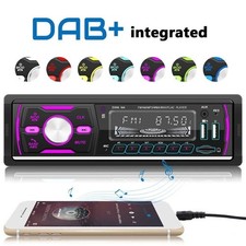 DAB+ Single 1 DIN Car Radio