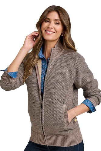 Ladies knitted fleece lined - fleece,