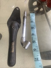 Vintage Dunlop No12 Tyre Pressure Gauge And Leather Case