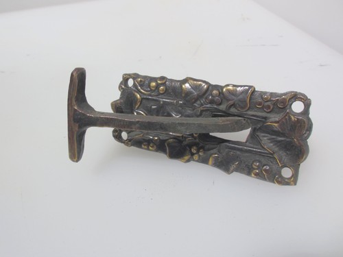 Victorian brass door - victorian, pull