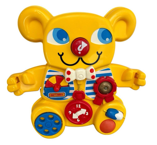 Matchbox yellow teddy bear - yellow,