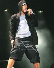 EMINEM AUTOGRAPHED SIGNED 8x10" GLOSSY PHOTO
