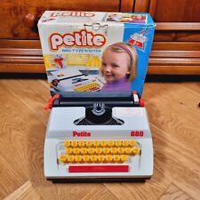Typewriter Petite 880  1990 with Original Box , Rare Vintage  ( Film Prop )
