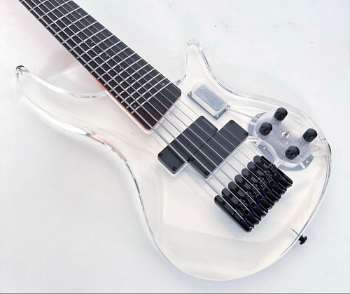 Acrylic base skeleton string - acrylic, 7-string