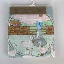 Norfolk Screen Printers Cushion Cover Panel Kit for quilting girl & duck Unused