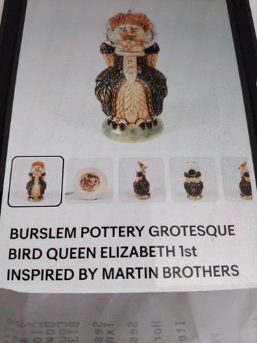 Burslem grotesque wallybird - burslem,