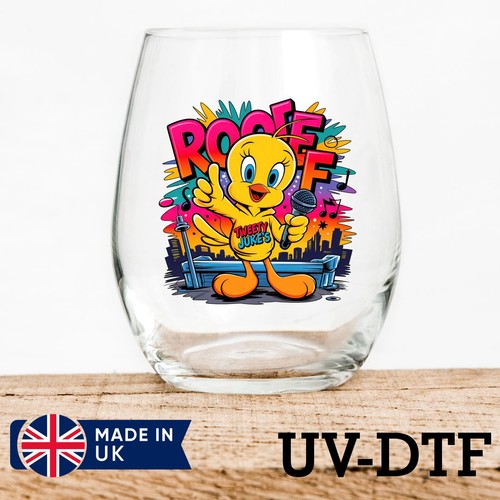 Tweety bird 8pcs dtf - 8pcs, uv