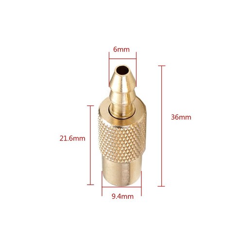 6mm brass car tire - brass,