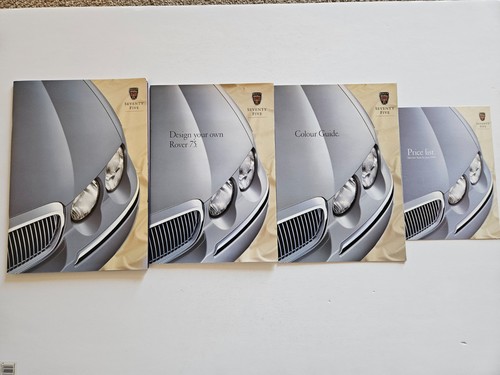 Rover sales brochure pack - sales,