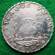 1737 MF Mexico 8 Reales Philip