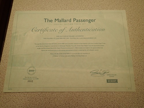 Hornby r1103 the mallard - hornby,