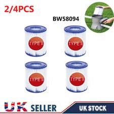 2/4X Bestway 58094 Filter Cartridge SizeII Replacement Swimming Pool Pump Filter