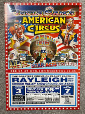 A3 small Uncle Sam's American Circus poster - Rayleigh