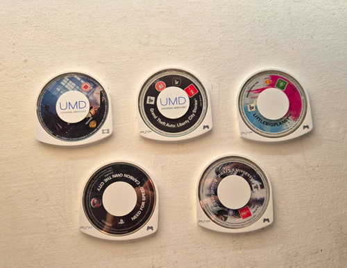 Sony psp umd - discs, of