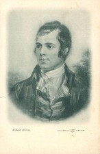 Antique Postcard Robert Burns Scotland Poet