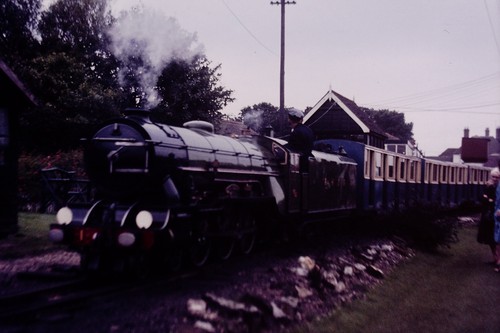 Steam loco romney hythe - romney,,