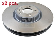 X2 PCS FRONT BRAKE DISC ROTOS