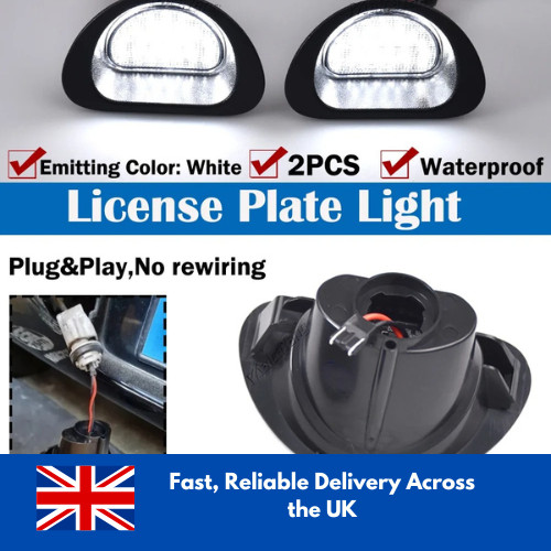 2pcs led licence number plate - 2pcs,