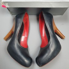 Vivienne Westwood Super Elevated Court Shoes Size 6UK, 39EU Black