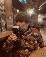 Rare Cableami Boa Aviator Hat