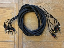 8 Way Jack/Jack 5m Multicore