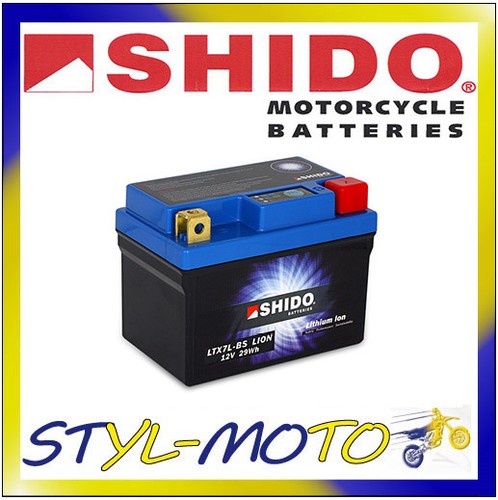 Shido lithium battery - shido,