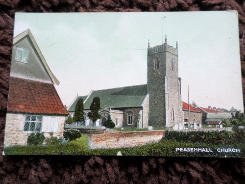 Suffolk church postcards - church,