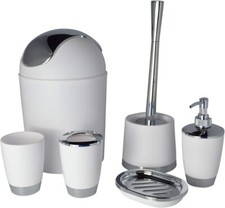 Elegant Bathroom Set Plastic