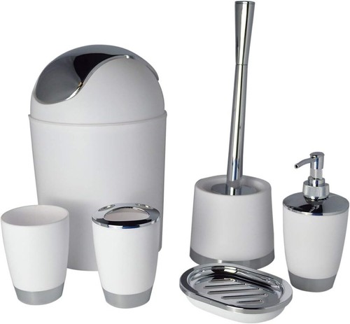 Elegant bathroom set - set, plastic