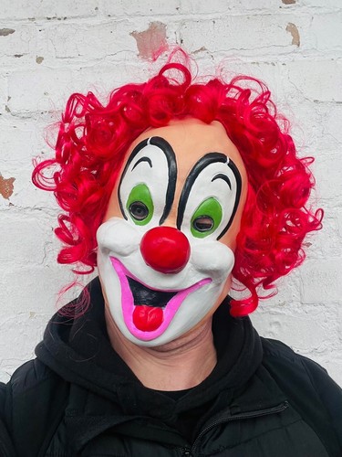 Happy smiling clown - smiling,