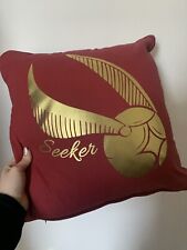 Harry Potter Reversible Quidditch Seeker Golden Snitch Cushion