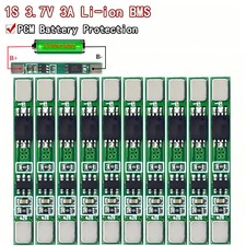10x 1S 3.7V 3A Li-ion Lithium