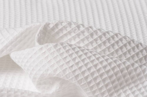 Cotton waffle pique - cotton, honeycombe