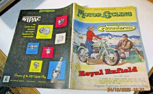 Motor cycling english magazine - motor,