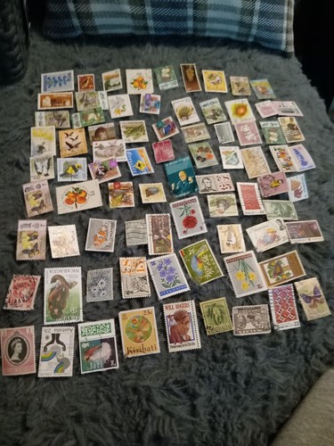 Vintage postage stamps - stamps, bundle