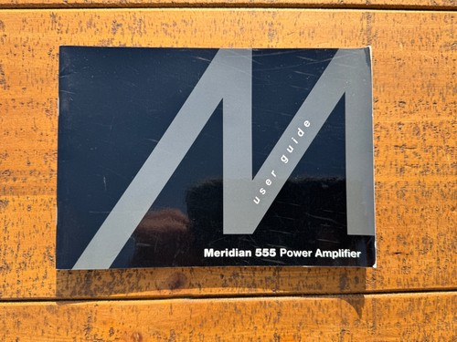 Meridian 555 power amplifier - power,