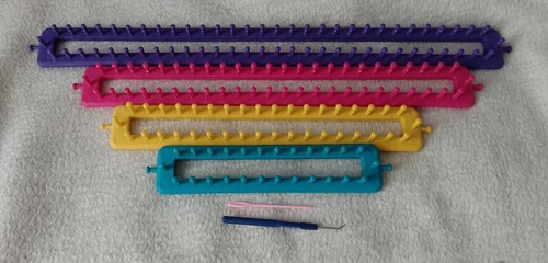 Long knitting looms set - , 4.