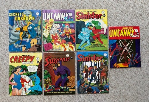 Alan class comics - 7x, various