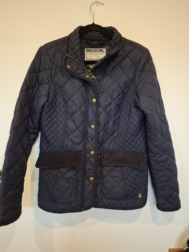 Joules navy blue quilted - uk,