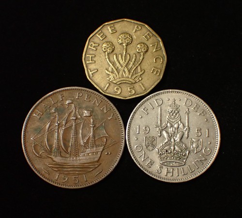 United kingdom 1951 lot 3 - kingdom,