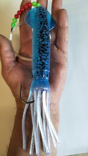 20cm sea fishing squid boat - ,