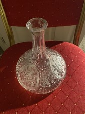 Ships Decanter Bottle Crystal