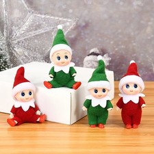 Christmas Elf Doll On The