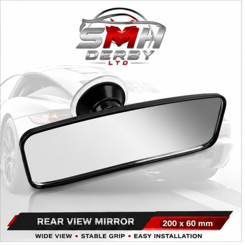 Rear view mirror glass - mirror, suction