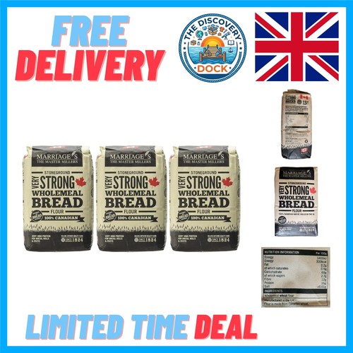 Strong wholemeal bread flour - strong,